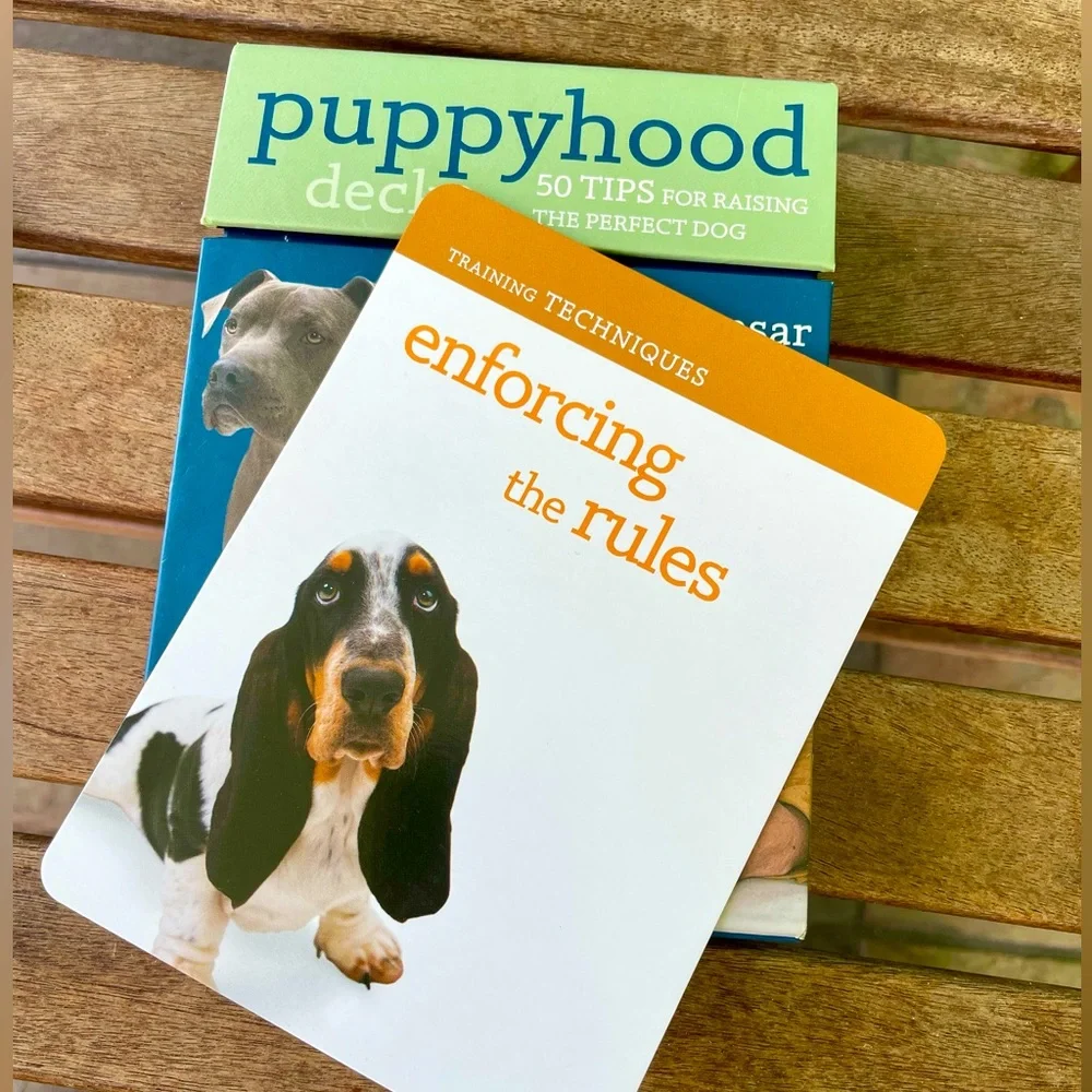 Puppyhood Deck: 50 Tips for Raising the Perfect Dog